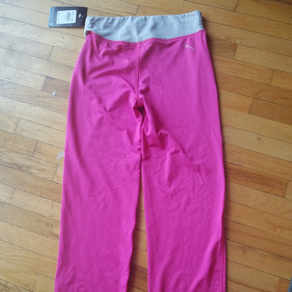 Nike Dri Fit Girl's Pink sport pants Kids Sz 6x